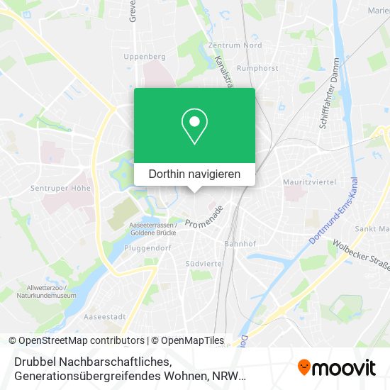 Drubbel Nachbarschaftliches, Generationsübergreifendes Wohnen Karte
