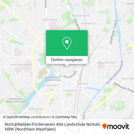 Nottulnhelden-Förderverein Alte Landschule Nottuln Karte