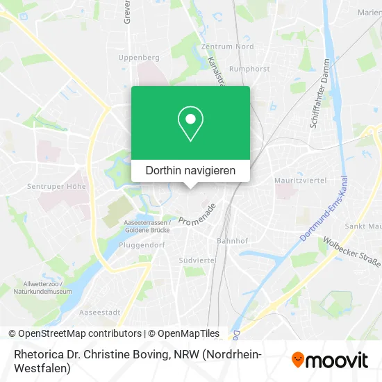 Rhetorica Dr. Christine Boving Karte