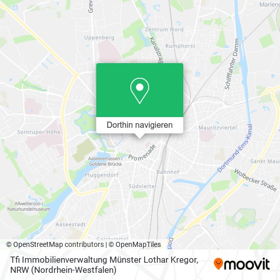 Tfi Immobilienverwaltung Münster Lothar Kregor Karte