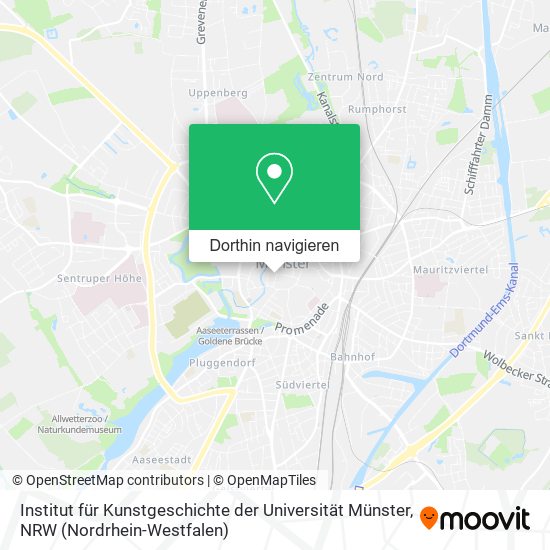 Institut für Kunstgeschichte der Universität Münster Karte