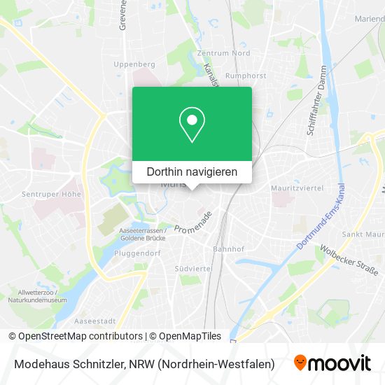 Modehaus Schnitzler Karte