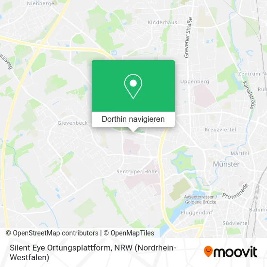 Silent Eye Ortungsplattform Karte