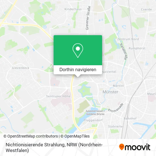 Nichtionisierende Strahlung Karte