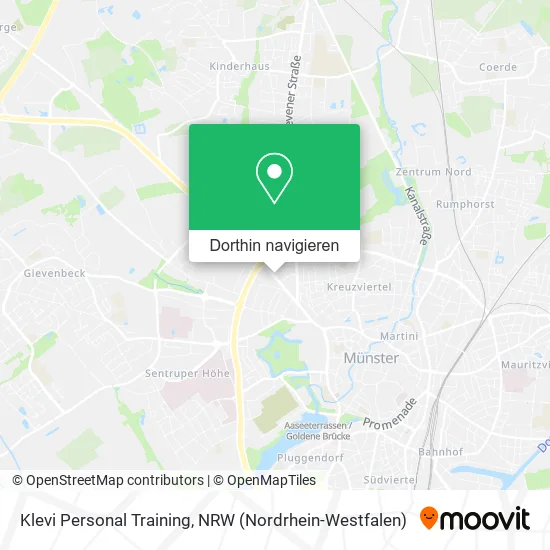 Klevi Personal Training Karte