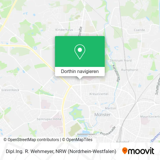 Dipl.Ing. R. Wehmeyer Karte