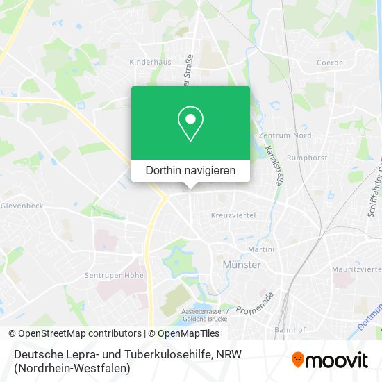 Deutsche Lepra- und Tuberkulosehilfe Karte