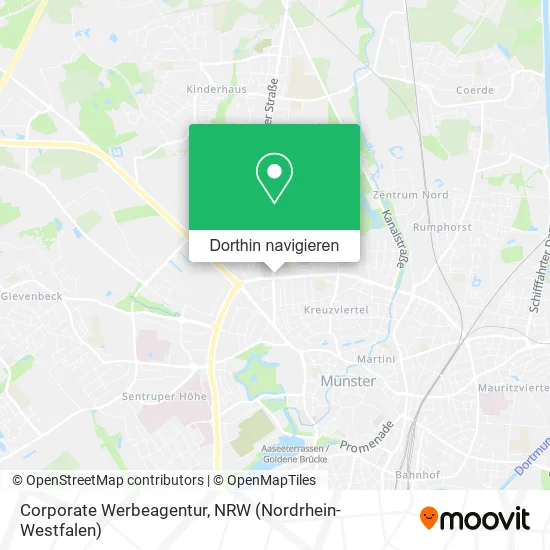 Corporate Werbeagentur Karte