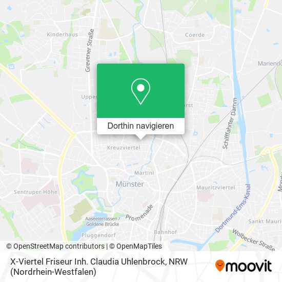 X-Viertel Friseur Inh. Claudia Uhlenbrock Karte