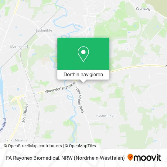 FA Rayonex Biomedical Karte