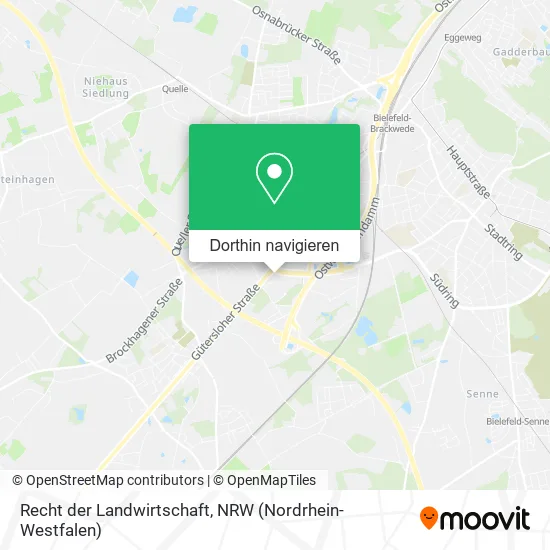 Recht der Landwirtschaft Karte