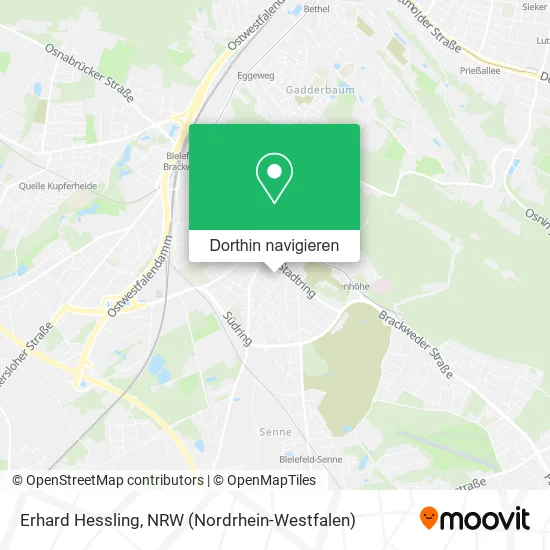 Erhard Hessling Karte