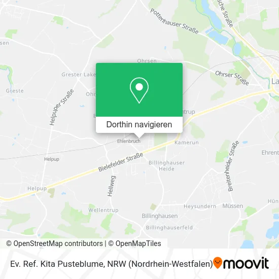 Ev. Ref. Kita Pusteblume Karte