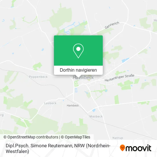 Dipl.Psych. Simone Reutemann Karte