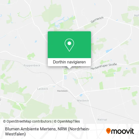 Blumen Ambiente Mertens Karte