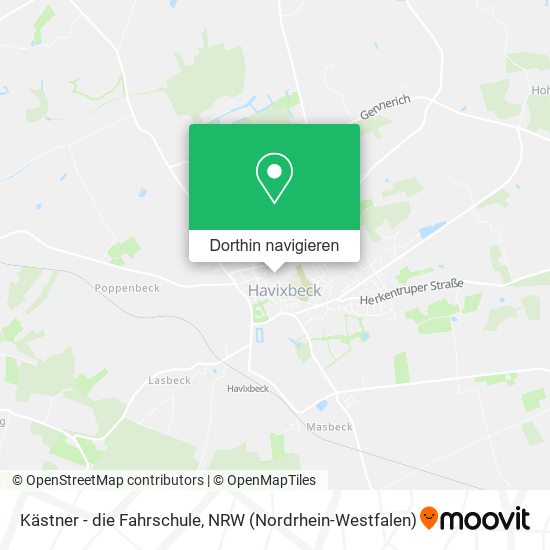 Kästner - die Fahrschule Karte
