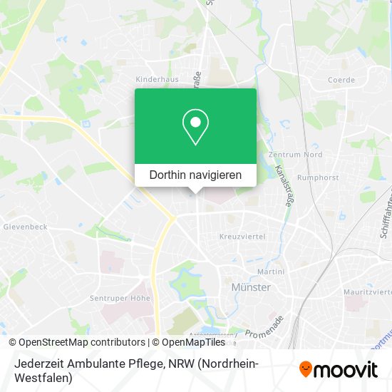 Jederzeit Ambulante Pflege Karte