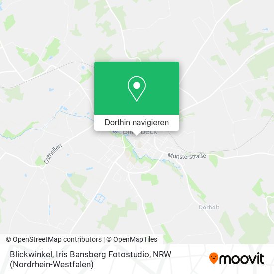 Blickwinkel, Iris Bansberg Fotostudio Karte