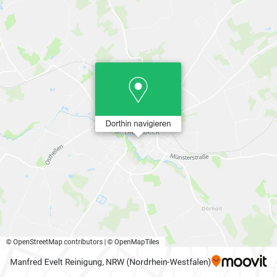 Manfred Evelt Reinigung Karte