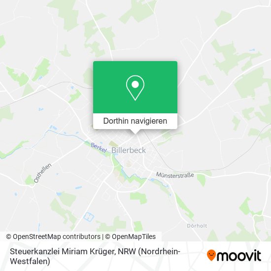 Steuerkanzlei Miriam Krüger Karte