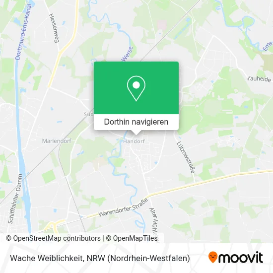 Wache Weiblichkeit Karte