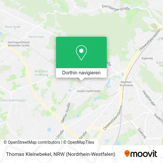 Thomas Kleinebekel Karte