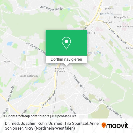Dr. med. Joachim Kühn, Dr. med. Tilo Spantzel, Anne Schlösser Karte