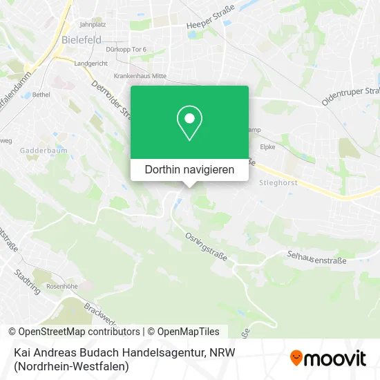 Kai Andreas Budach Handelsagentur Karte