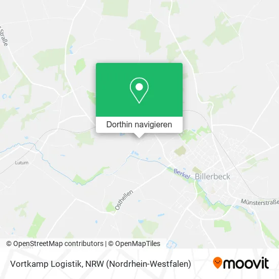 Vortkamp Logistik Karte
