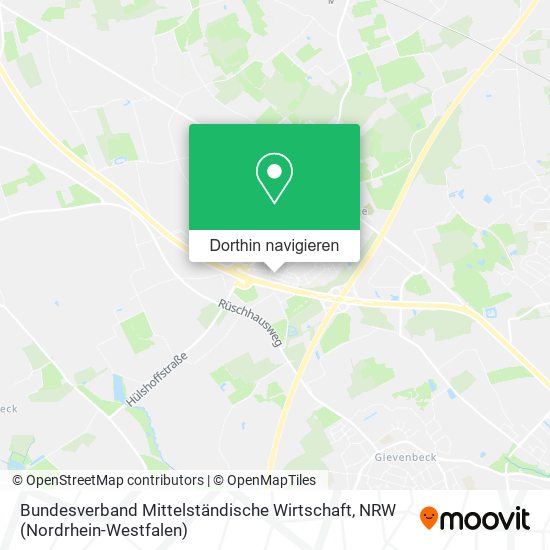 Bundesverband Mittelständische Wirtschaft Karte