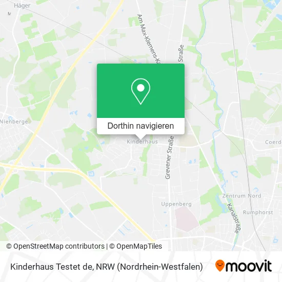 Kinderhaus Testet de Karte