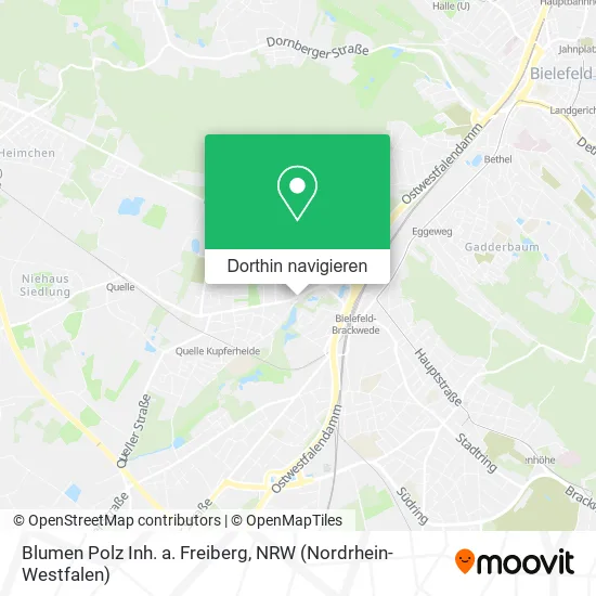 Blumen Polz Inh. a. Freiberg Karte