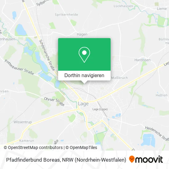 Pfadfinderbund Boreas Karte