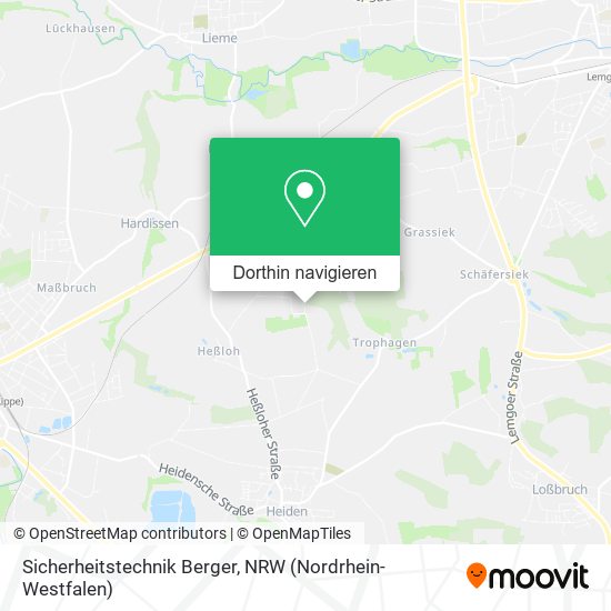 Sicherheitstechnik Berger Karte