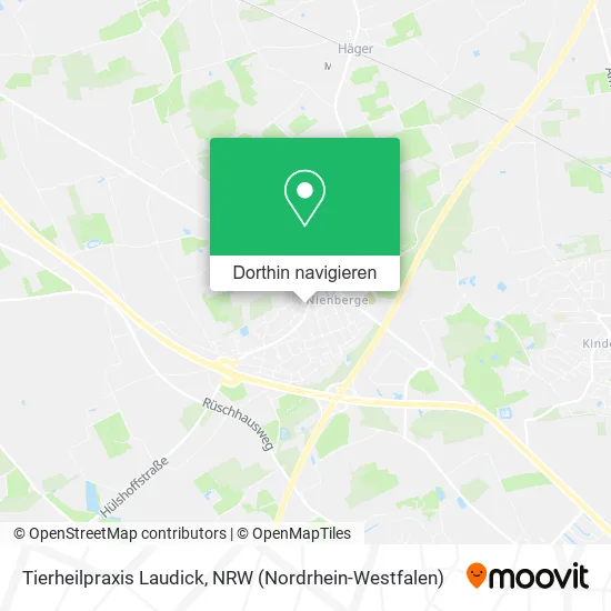 Tierheilpraxis Laudick Karte
