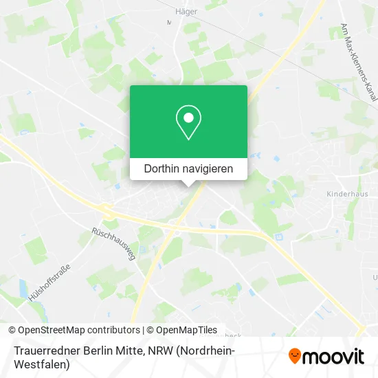 Trauerredner Berlin Mitte Karte