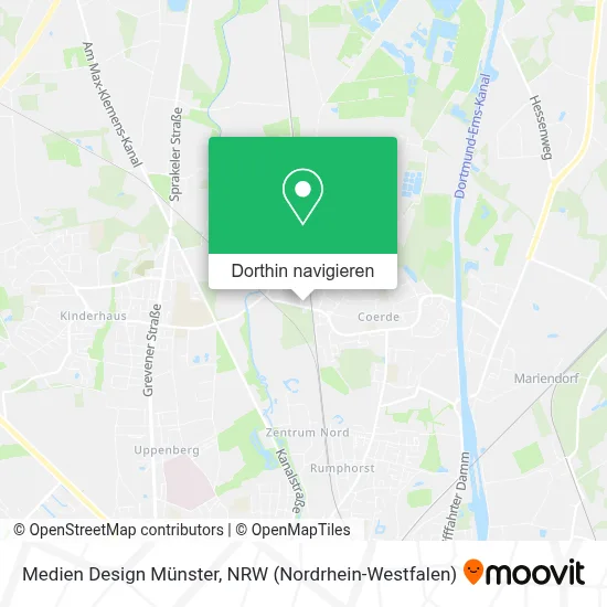 Medien Design Münster Karte