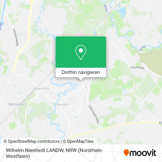 Wilhelm Nientiedt LANDW Karte