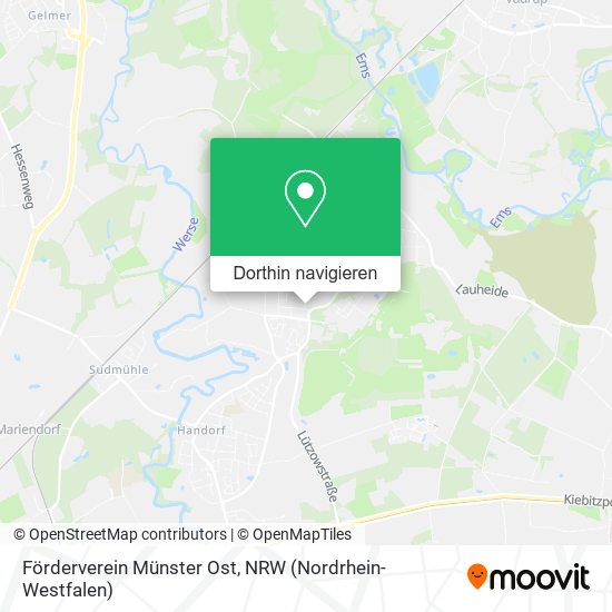 Förderverein Münster Ost Karte