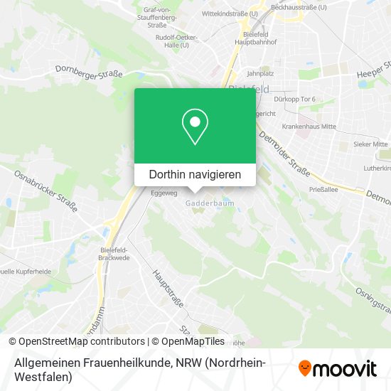 Allgemeinen Frauenheilkunde Karte