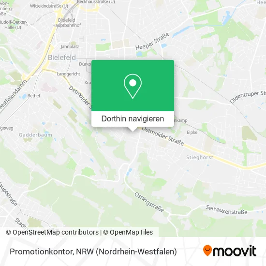 Promotionkontor Karte