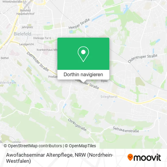 Awofachseminar Altenpflege Karte