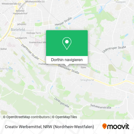 Creativ Werbemittel Karte