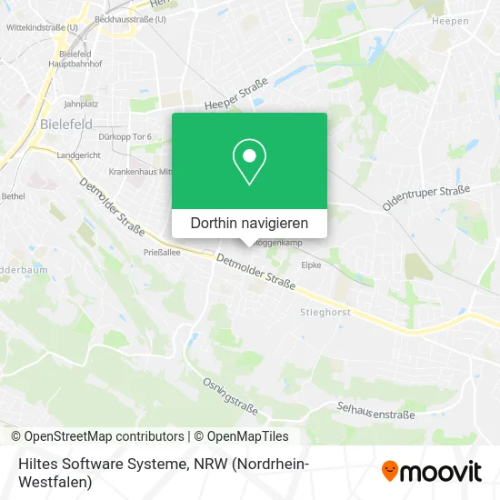 Hiltes Software Systeme Karte