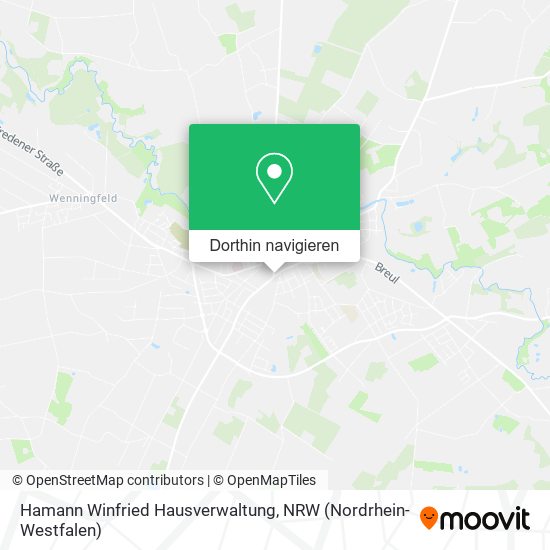 Hamann Winfried Hausverwaltung Karte