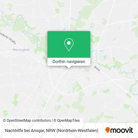 Nachhilfe bei Ansgar Karte
