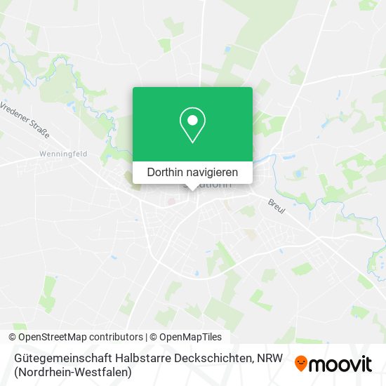 Gütegemeinschaft Halbstarre Deckschichten Karte