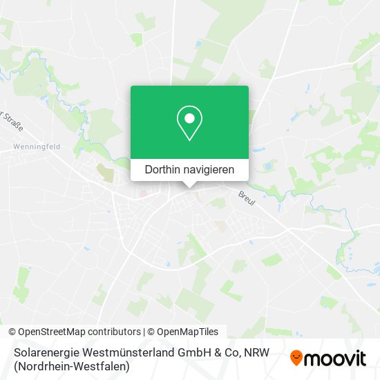 Solarenergie Westmünsterland GmbH & Co Karte