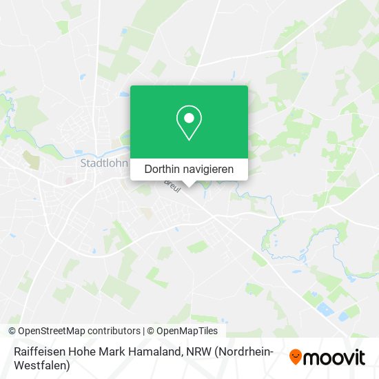 Raiffeisen Hohe Mark Hamaland Karte