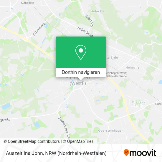 Auszeit Ina John Karte